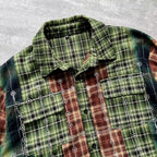 GREEN FLANNEL SHIRT