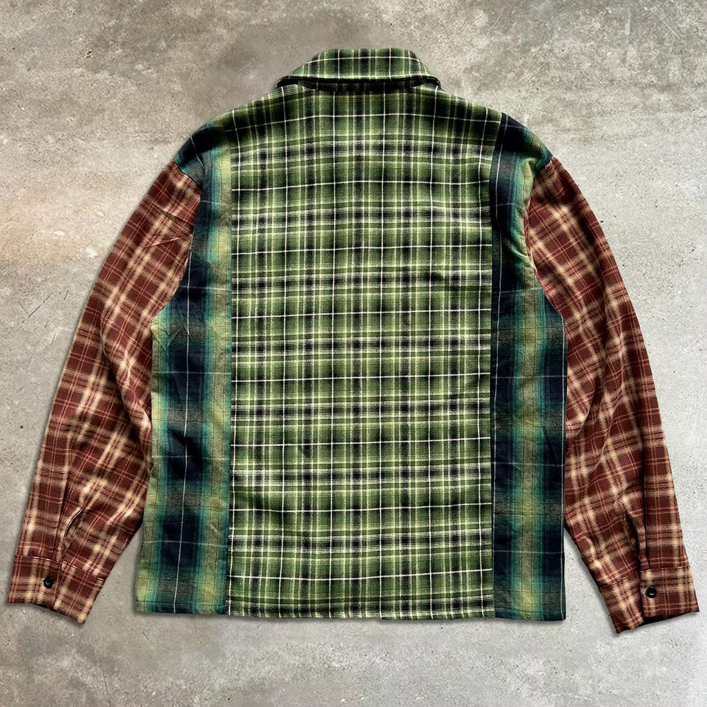 GREEN FLANNEL SHIRT