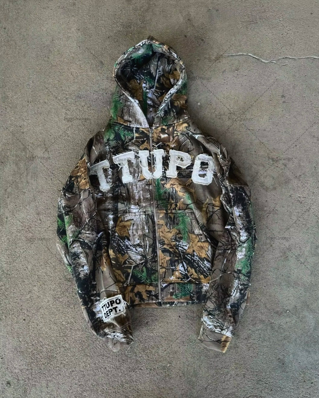 CAMO ZIPPER
